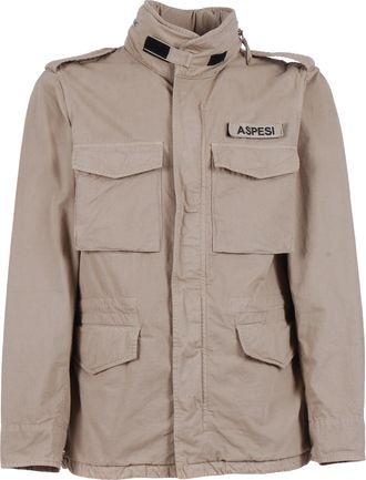 Aspesi Military Inspired Concealed Casual Jacket
