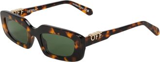 Off-white Off White Renton-zonnebrillen voor heren (Havana)