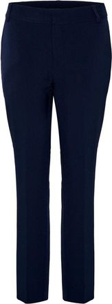 MY ESSENTIAL WARDROBE Tailored Straight Pant - Dames - Straight fit broeken - Blauw - M - Broeken
