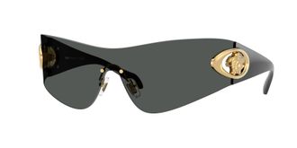 Versace Dark Grey Shield Mens Sunglasses VE2280 100287 42