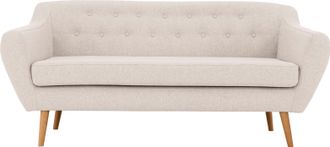 HOME AFFAIRE 3-Sitzer »Renne« mit Heftung im Rücken im skandinavischem Stil