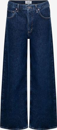 A Gold E Jeans mit weitem Bein aus regenerativer Baumwolle Low Curve