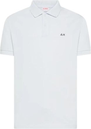 Sun 68 Polo Shirt - Heren - Polos - Wit - XL - Katoen - Tops