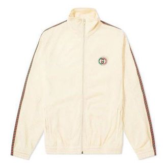 Gucci Chest Logo Zip Jacket White 599359-XJB1N-9192