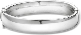 Ross-Simons 12mm Rhodium-Plated Bangle Bracelet