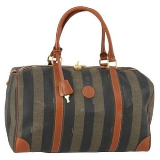 Fendi Pre-owned Weekend Bags, female, Multicolor, Size: ONE SIZE Pre-owned Plastic Weekend Bag