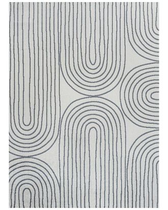 Jonathan Y Designs Jonathan Y Doodle Contemporary Glam Geometric Machine-Washable Polyester Rug
