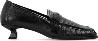 Diesel D-Amber Moc Heeled Pumps - Dames - Pumps - Zwart - 36 EU - Leer - Schoenen