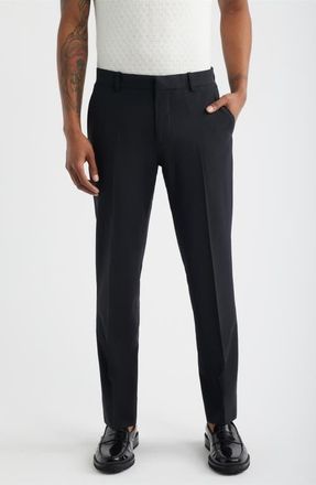 Open Edit Skinny Fit Suit Pants in Black at Nordstrom, Size 38