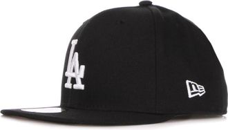 New Era Cappellino Basic League Essential Flat Visor 5950 Losdod - - Accessories - Uomo - Nero - ONE SIZE