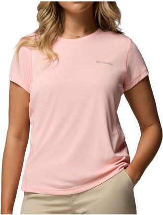 Columbia Zero Rules Light S/S Crew Funktionsshirt f&uuml;r Damen | rosa