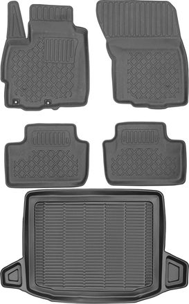 OEM Juego De Alfombrillas Para Coche Y Maletero Para Mitsubishi Asx Crossover Del 2010