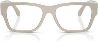 Versace 55mm Pillow Optical Glasses in Grey at Nordstrom