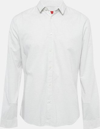 HUGO BOSS Red Label White Textured Extra Slim Fit Shirt