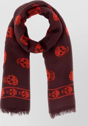 Alexander McQueen printed foulard