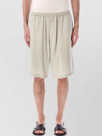 Emporio Armani modal bermuda shorts elastic waistband drawstring