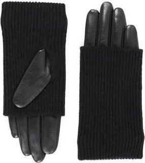 Markberg leren handschoenen Helly zwart
