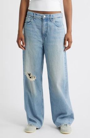 Good American Good Standard Baggy Jeans in Indigo886 at Nordstrom Rack, Size 15