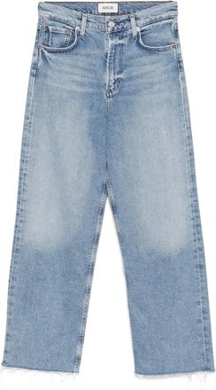 A Gold E Jeans met wijde pijpen - Blauw
