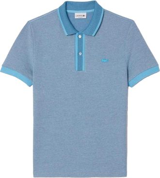 Lacoste Heren Kaviaar Piqué Regular Poloshirt (Blauw)