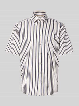 Eterna Comfort Fit Business-Hemd aus Baumwolle mit Kentkragen in Sand, Gr&ouml;&szlig;e 40