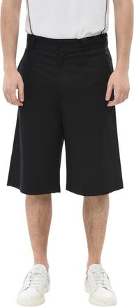 Givenchy Black Relaxed Solid Shorts