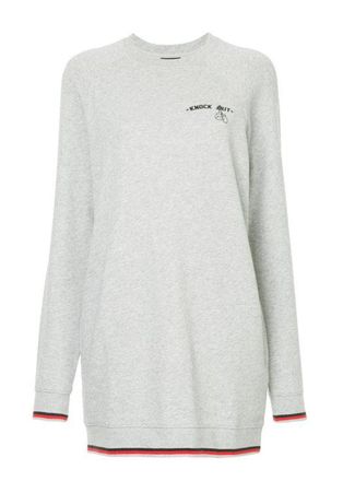 The Upside Knock-out Grey Jumper Dress Size XXS