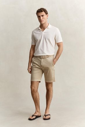 GANT Men Sunfaded Chino Shorts (42) OAT BEIGE