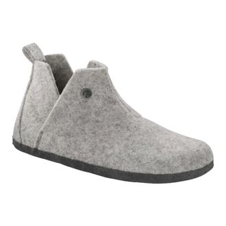 Birkenstock Heren, Schoenen, Grijs, Maat: 46 EU Wol