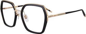 Chopard Demo Geometric Unisex Eyeglasses VCHG28S 300N 53
