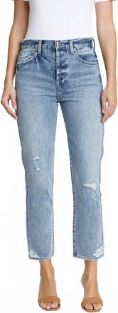 Pistola Denim Womens Keaton High Rise Straight Jean In Los Feliz