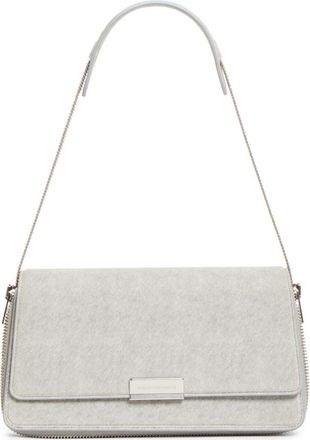 Alexander Wang Medium Siren Leather Shoulder Bag in Heather Grey at Nordstrom
