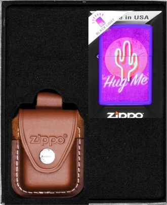 OEM Juego De Encendedores Zippo Retro Cactus Regalo N.&deg; 2