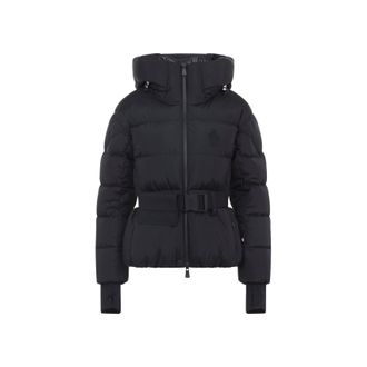 Moncler Black Bouquetin Jacket-Donna