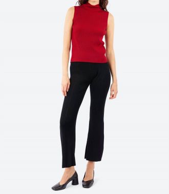 CFCL Soft Portrait Knit Pant In Black
