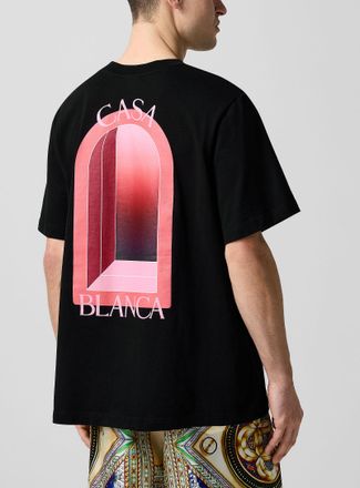 Casablanca Mens Symbolic graphic T-shirt