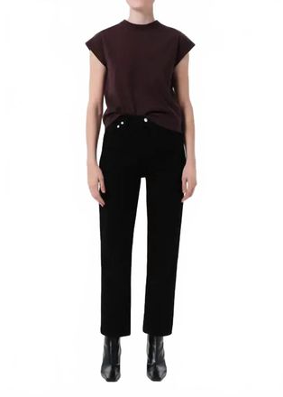A Gold E 90s Pinch High Waist Crop Pants In Cover