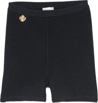 Saint Laurent Rib-knit Cycling Shorts