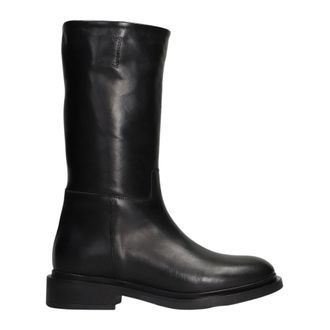Julie Dee Iw523 Hoge Laarzen - Dames - Schoenen - Zwart - Maat: 39 EU Leer