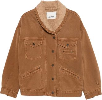 Isabel Marant Giacca denim Pimia - Marrone