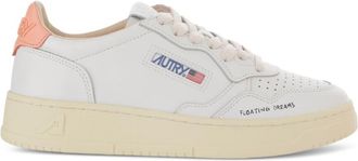 Autry Pink Lace Up Sneakers