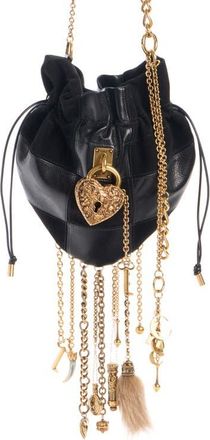 Chlo&eacute; Chateau Treasures Patchwork Crossbody Bag in Black at Nordstrom