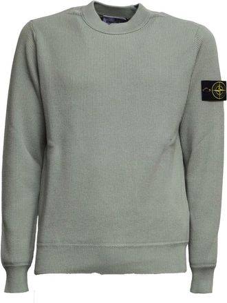 Stone Island Truien & Vesten, Heren, Groen, M, Ronde hals Truien