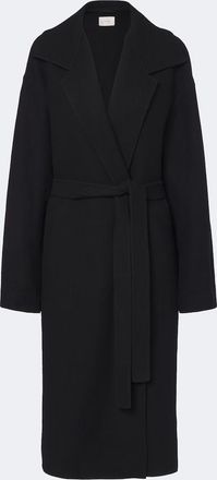 The Row Ciara wool and cashmere-blend wrap coat
