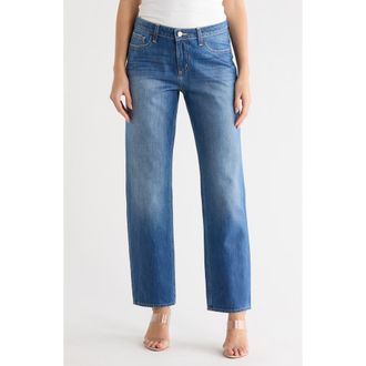 L'agence Marjorie Slouch Slim Straight Jeans in Boyle Coated at Nordstrom Rack, Size 25