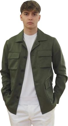 AT.P. CO Hombre, Chaquetas, Verde, Talla: M