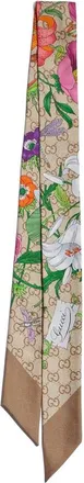 Gucci GG Flora Silk Scarf