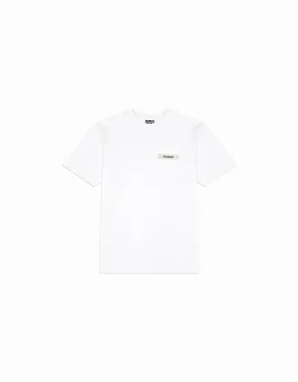 Jacquemus Mens Mens White Jacquemus Le T-Shirt Gros Grain T-Shirt - Size: 40