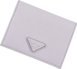 Prada Saffiano Purple Saffiano Wallet (Bi-Fold) (Pre-Owned)
