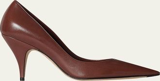 The Row 80mm Liisa Leather Pumps